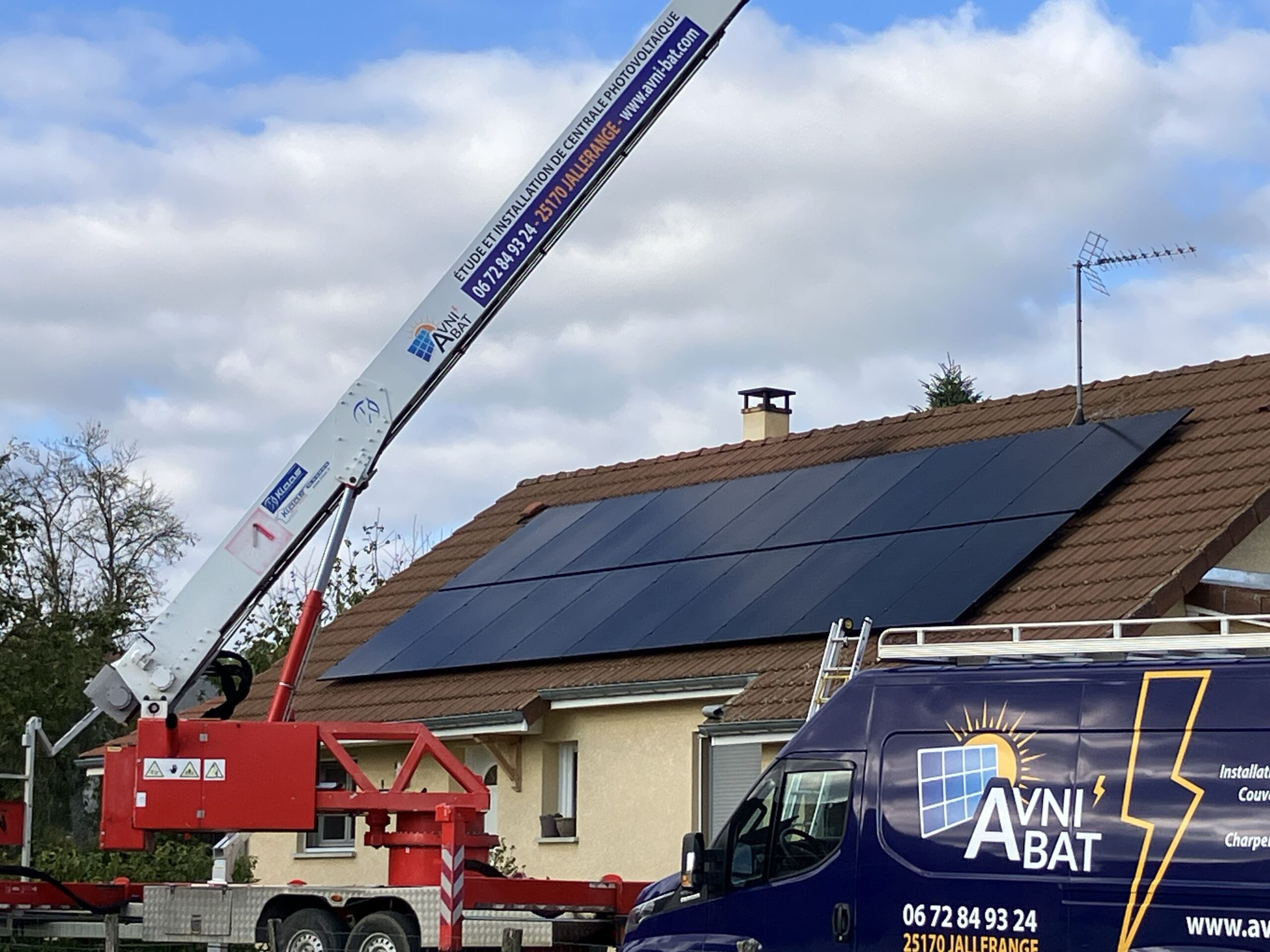 Pose de panneaux solaires, panneaux photovoltaïques en Franche-Comté